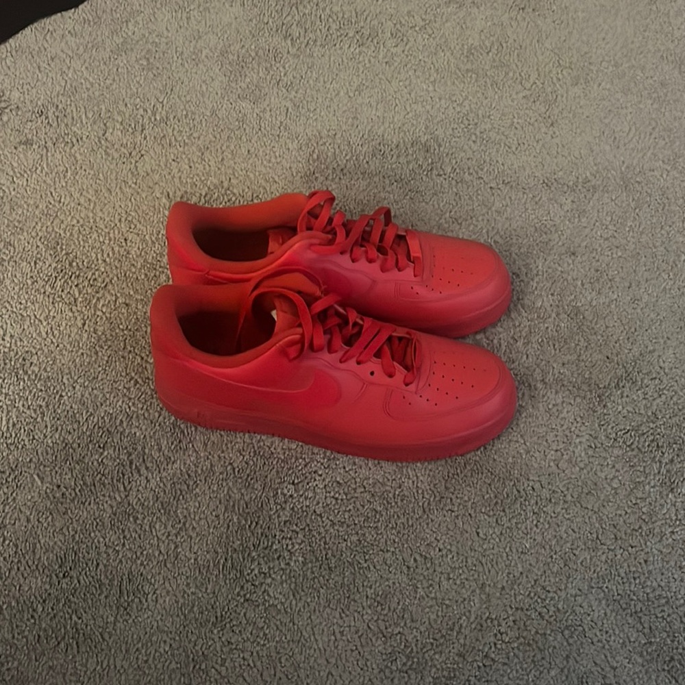 Red AF1s